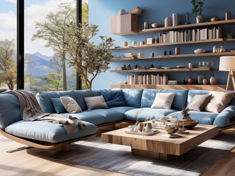 Blue as an Accent Color in Your Home Design