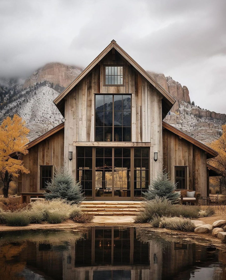 Modern Farmhouse dream home near mountains