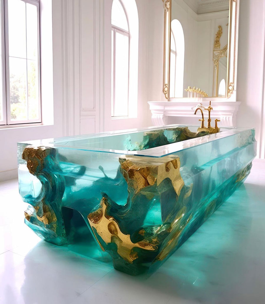 crystal-bathtub-rectangular-shapped