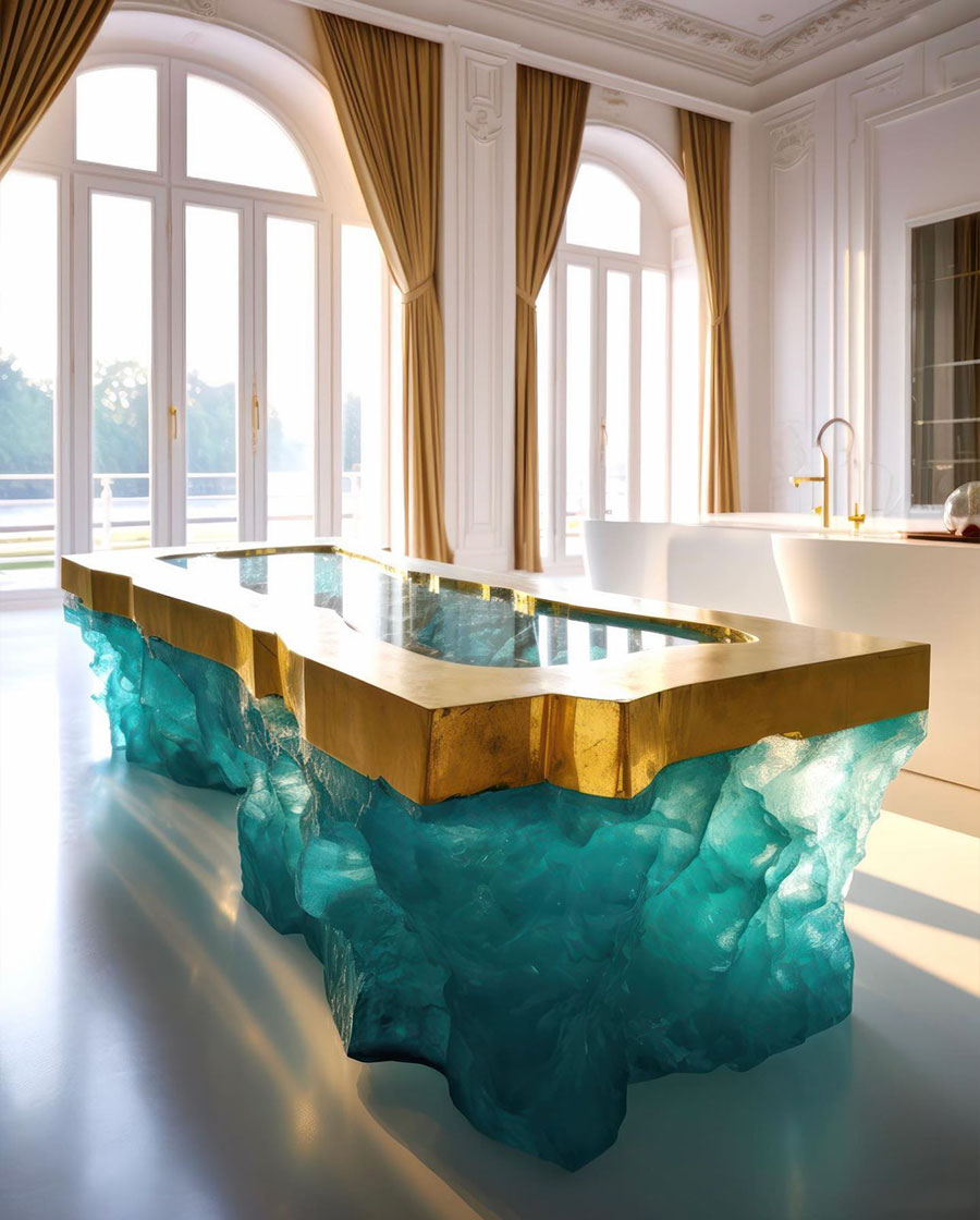 crystal-island-with-gold-accents-on-top