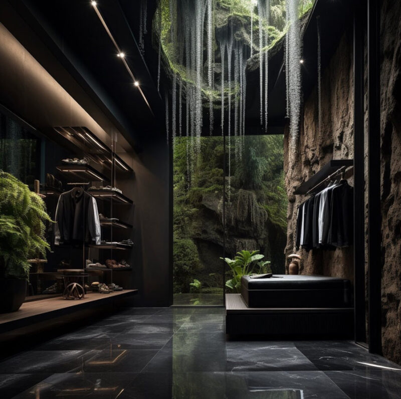 Enchanting Jungle Home Retreat: Cliffside Luxury Concept