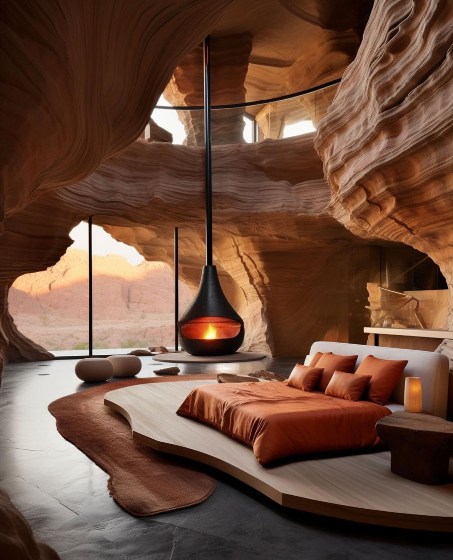 Dream Home Villa in The Utah Mountains Bedroom