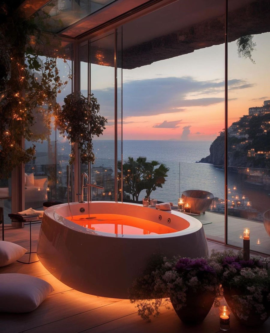 Spa Like Dream Home private hot tub