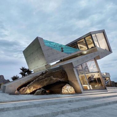 Artistic Angular Home Design Concept: Exploring Angles and Lines