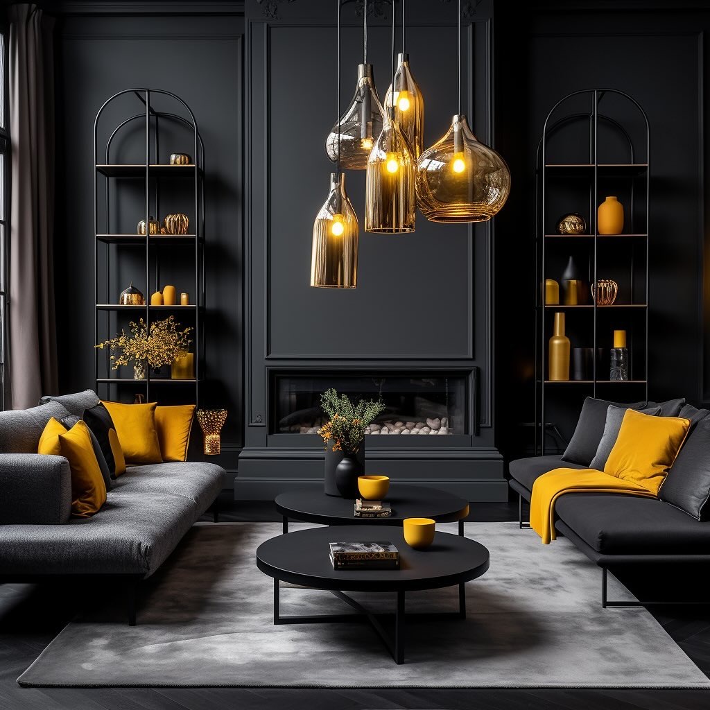 Black Furniture Living Room