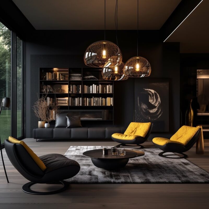 Black and Gold Interior Design Color Scheme: Get Bold Ideas