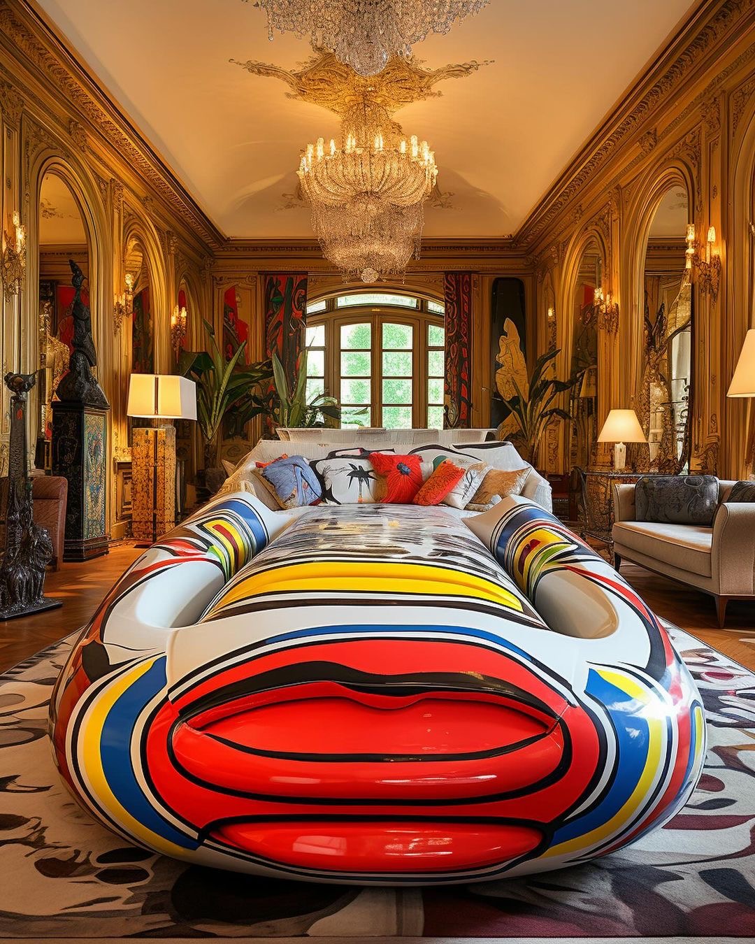 Eclectic Art in Your Modern Dream Home Guest Bedroom