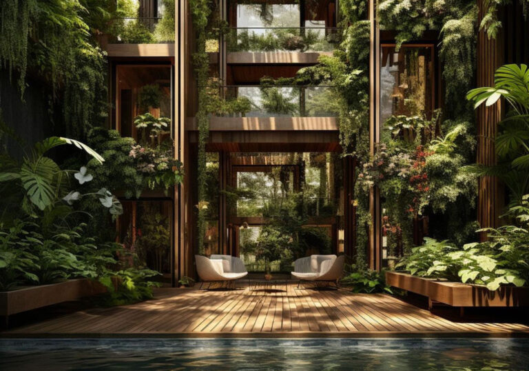 Curated visual reference: Gallery Detail: Eco Friendly Modern Dream Home Let Nature Decorate