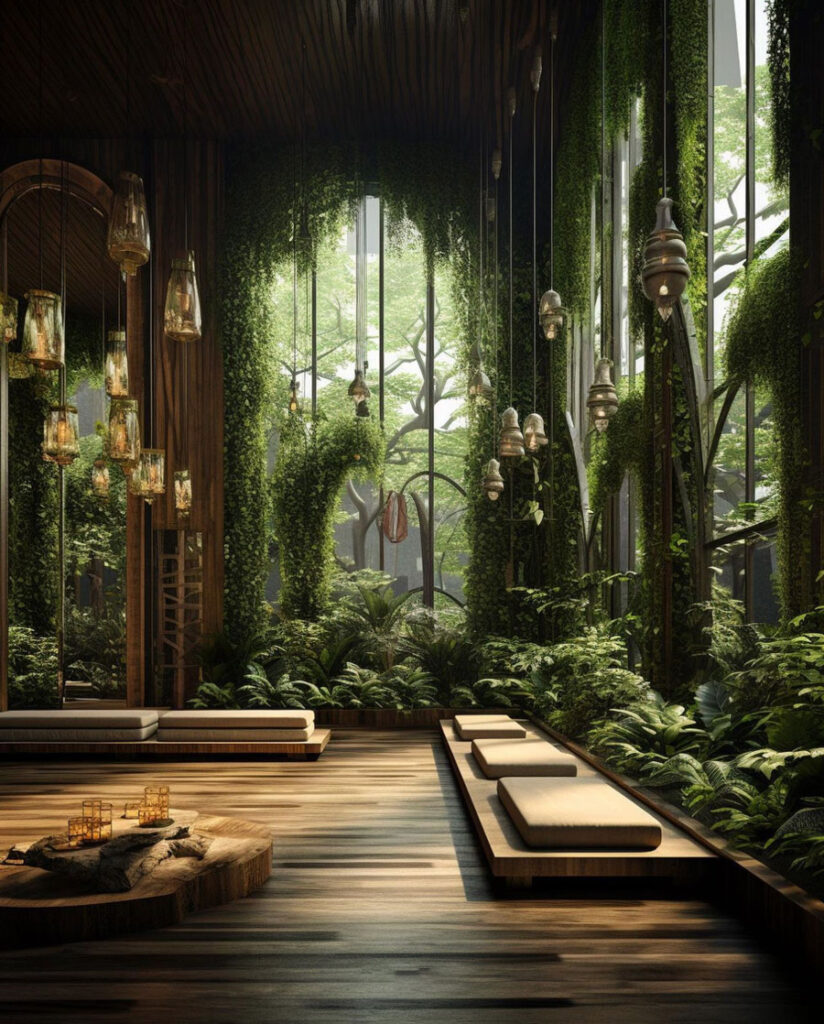 Eco-Friendly Modern Dream Home: Let Nature Decorate