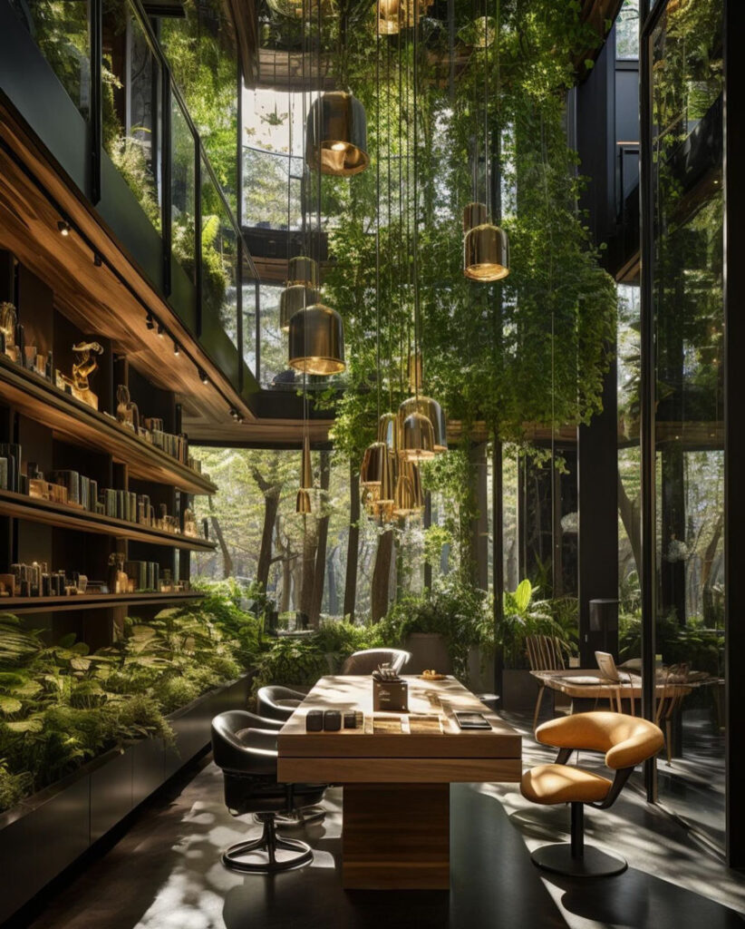Photo inspiration: Visual Reference: Eco Friendly Modern Dream Home Let Nature Decorate