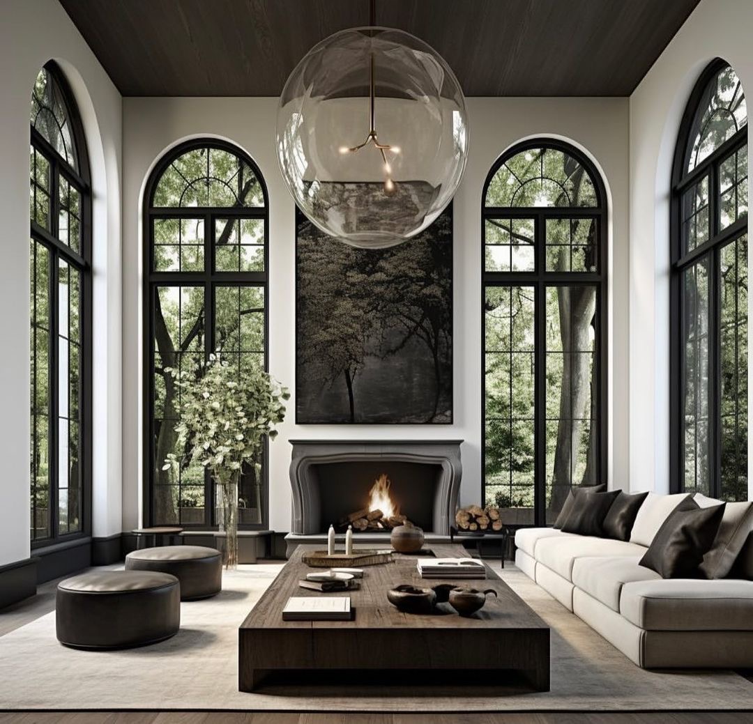 Gorgeous Mansion Dream Home Living Room
