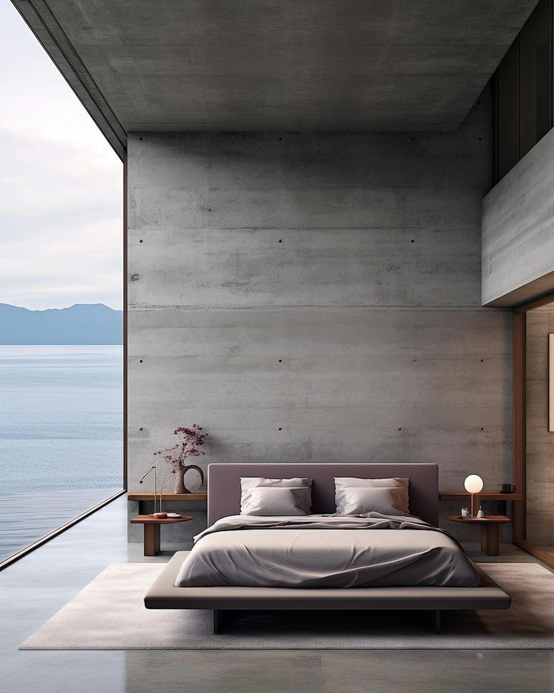 Master Bedroom - Ultra-Modern Coastal Dream Home