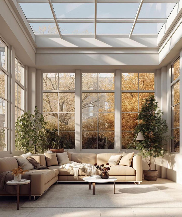 Modern Casual Sunroom in Your Dream Home