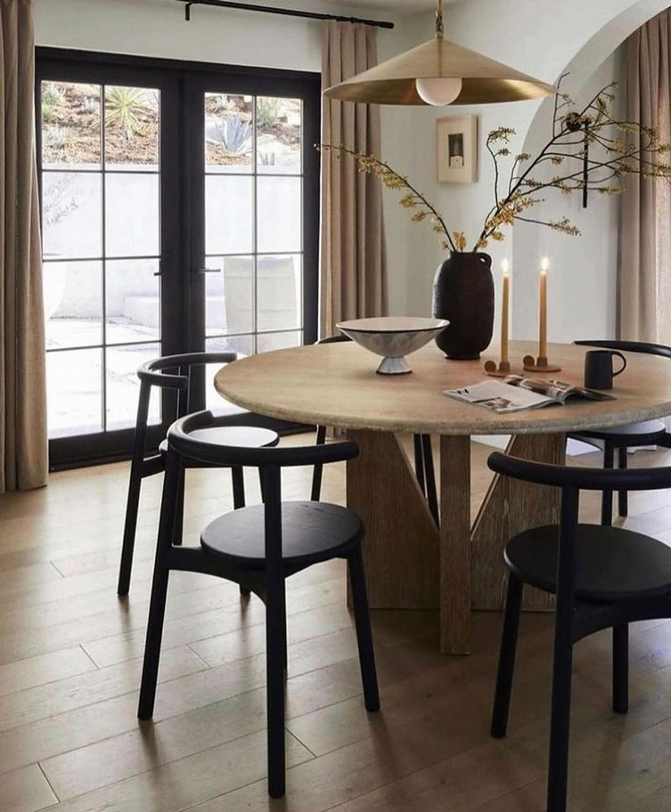 Small Dining Room Table Spanish Modern Dream Home