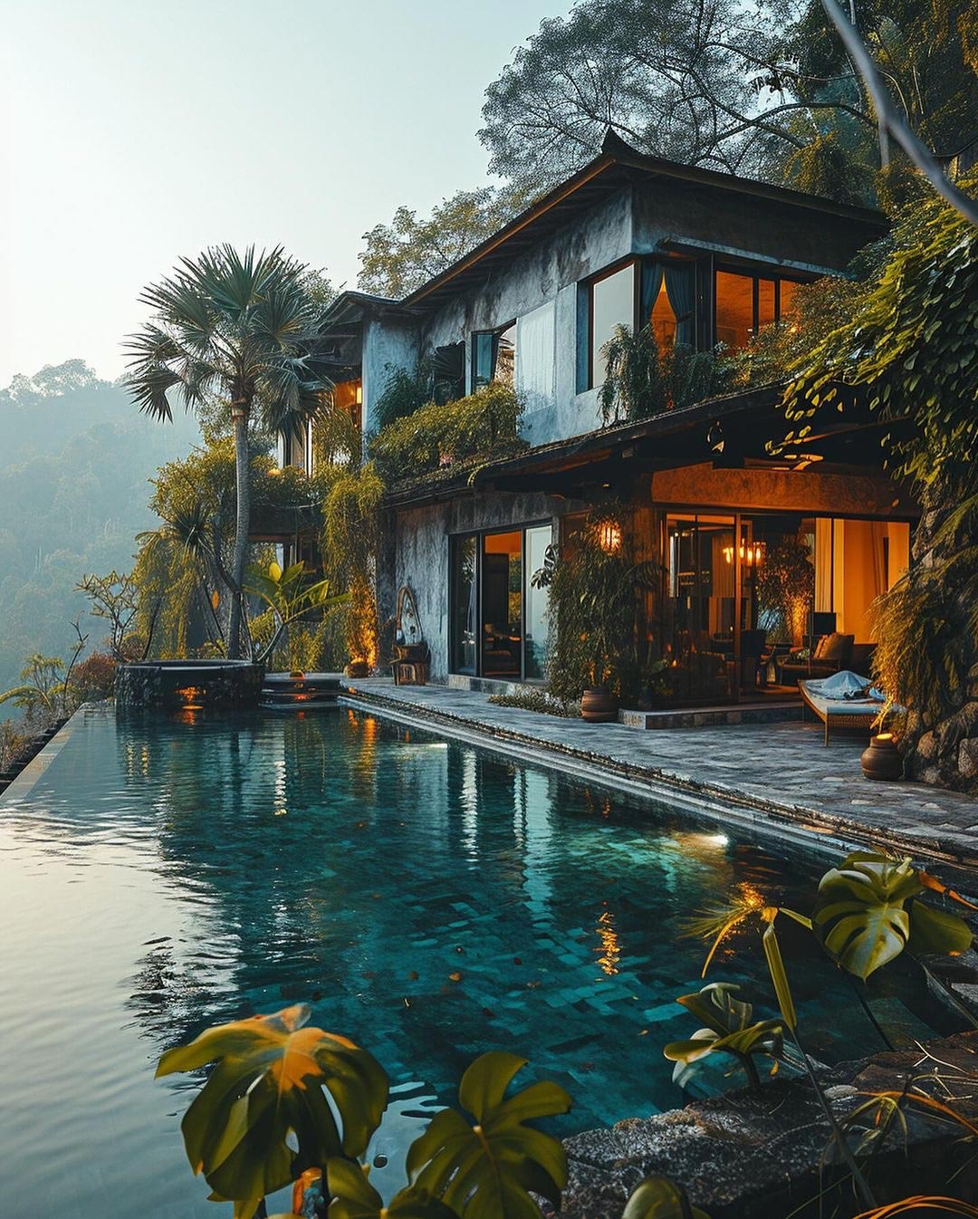 Bali Concrete modern home