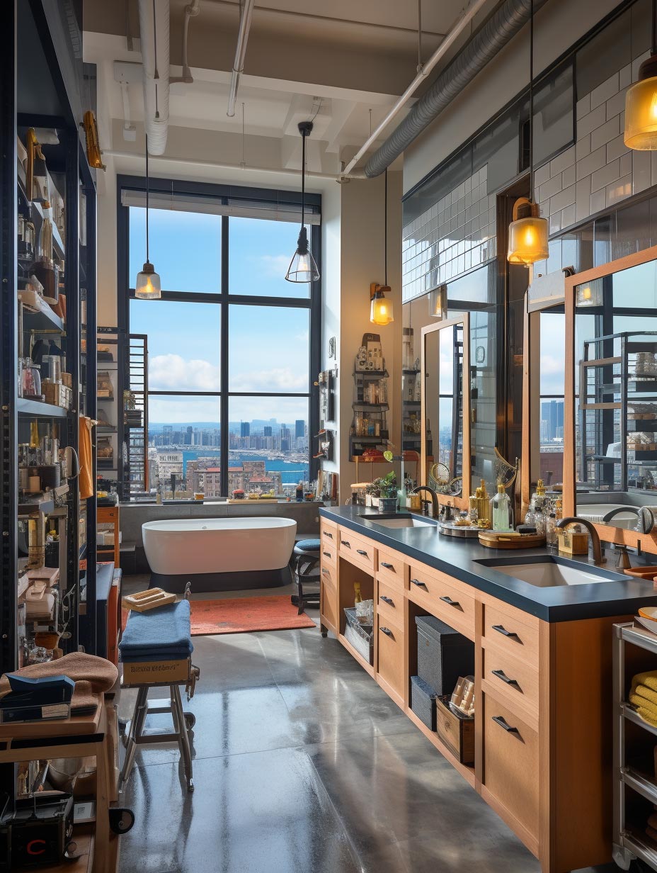 Lassiter Loft Guest Bathroom