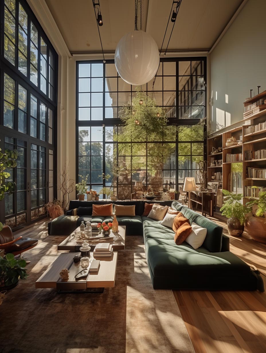 Lassiter Loft Living Room