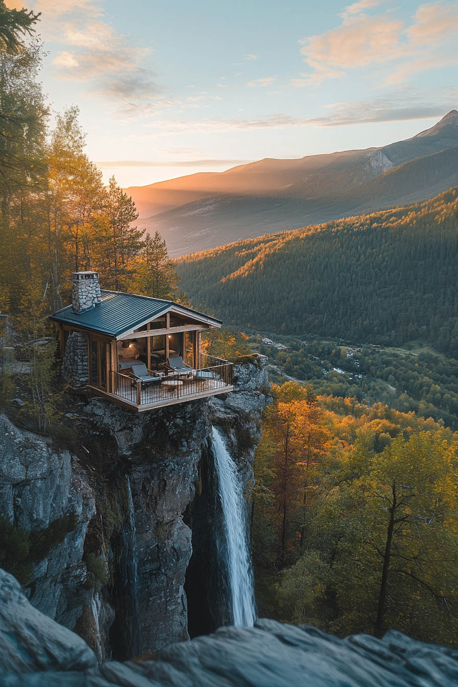 Mountain top tiny home