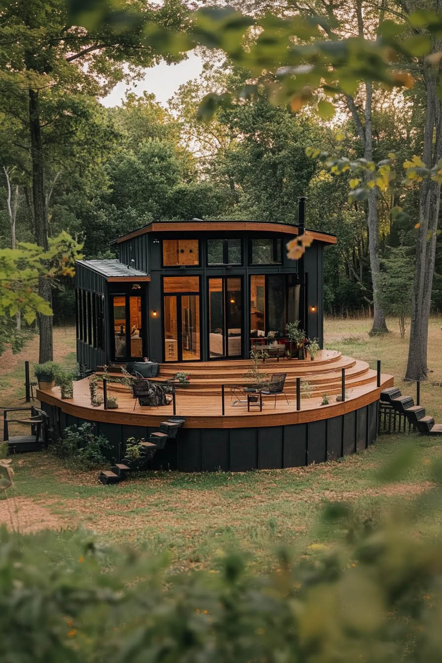 Tiny Home Large deck