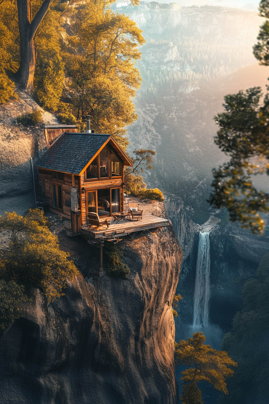 Tiny Home in wilderness