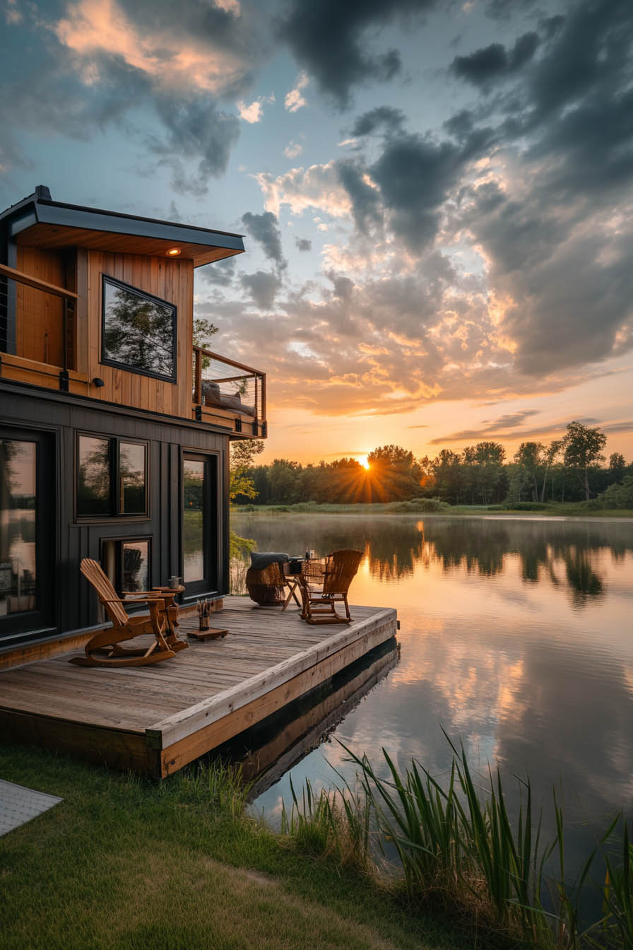 Tiny Home sunset views