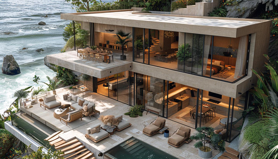 Dream-beach-home-with-dual-story-concrete-build