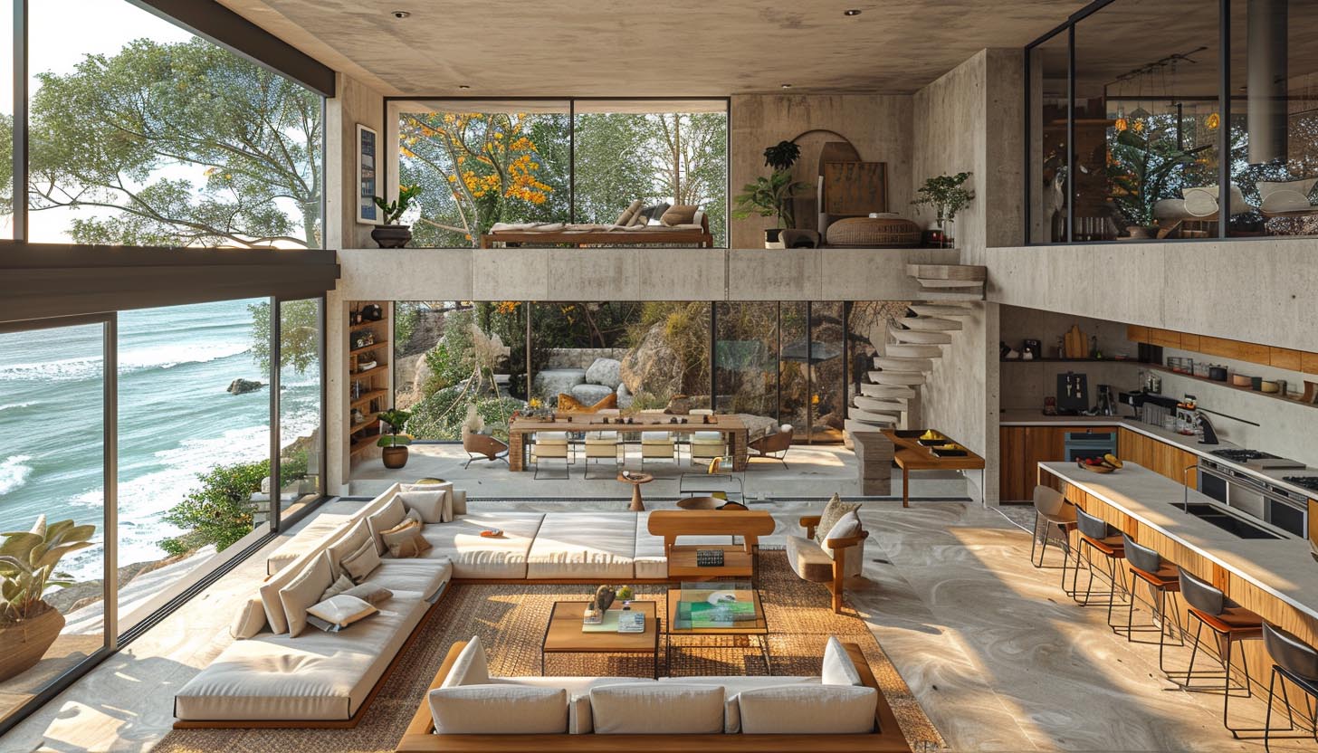 Main beach home master living room quarters