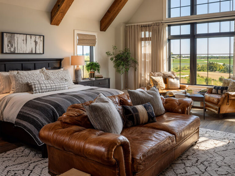 Farmhouse Master Bedrooms: Colors, Textures & Beautiful Light