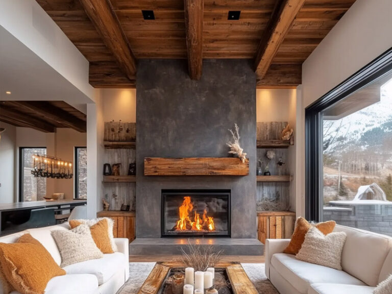 The Timeless Addition of Exposed Wood Beams in Modern Living