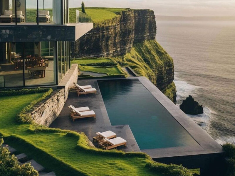cliffside ocean dream home