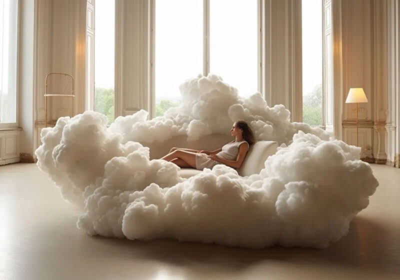 cloud shaped sofa in your home