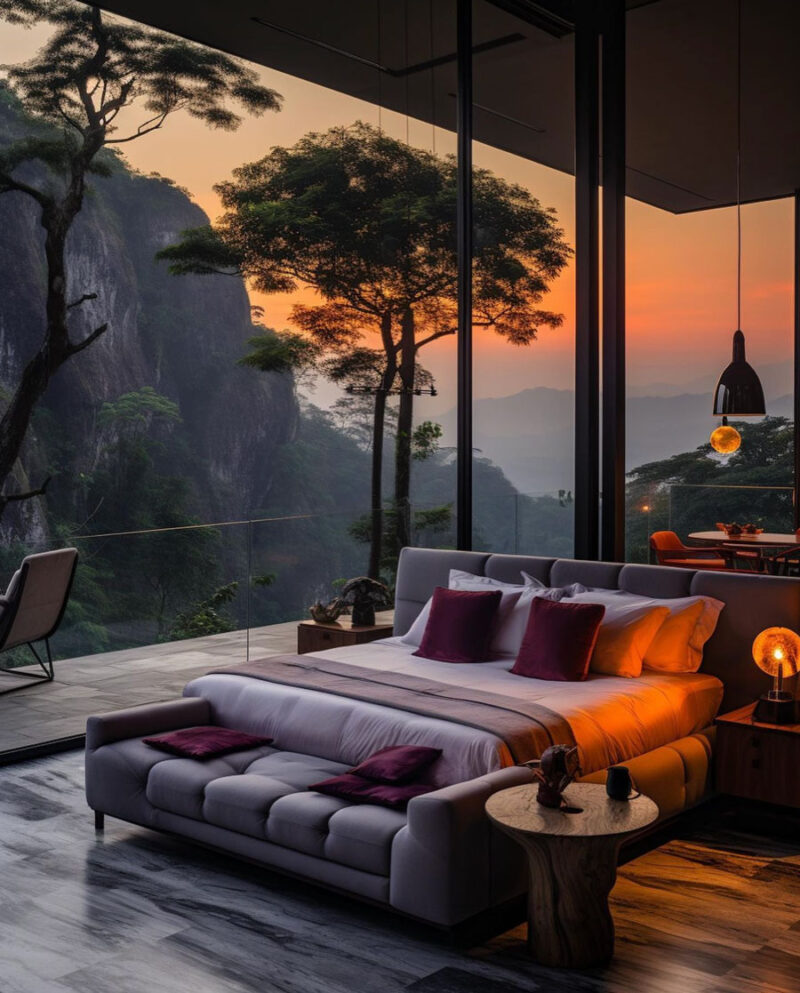 Modern Mountain Home Design: Living High In The Sky
