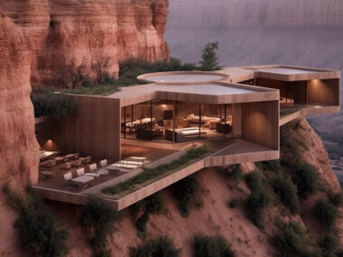 Sedona dream home cliffside house