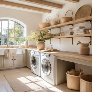 Laundry Room Ideas | Beautiful, Well-Organized & Efficient
