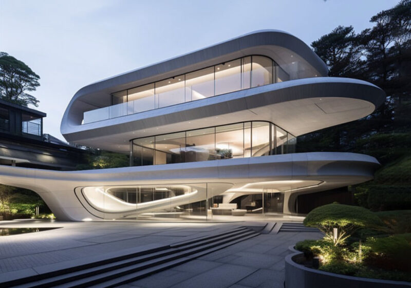 Futuristic Home Villa