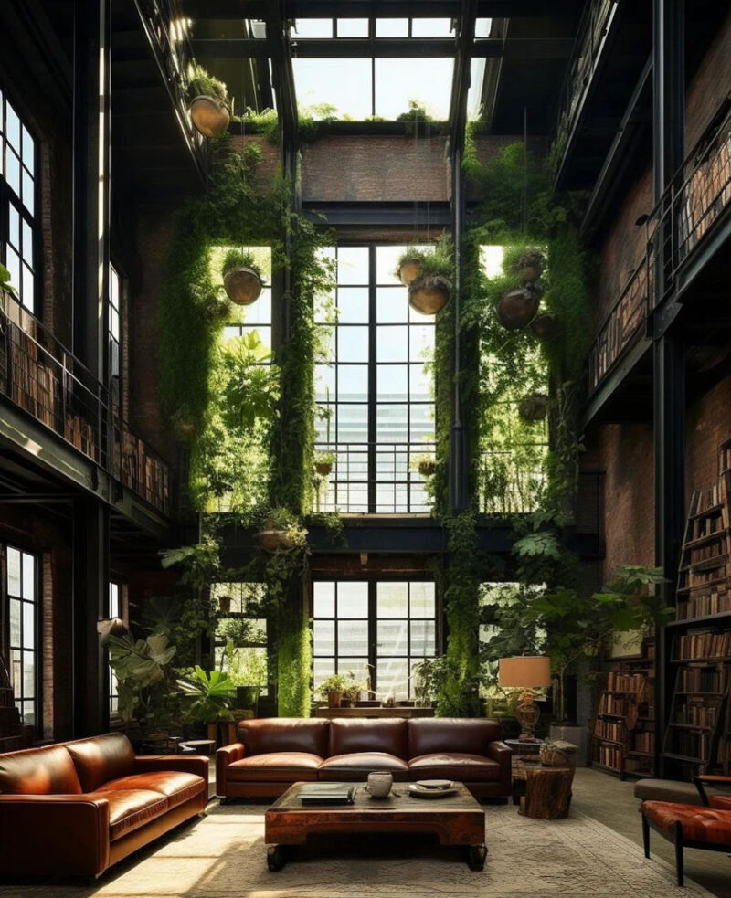 New York Loft Design Concept Embrace City Living