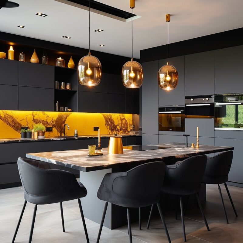 Black and Gold Interior Design Color Scheme: Get Bold Ideas