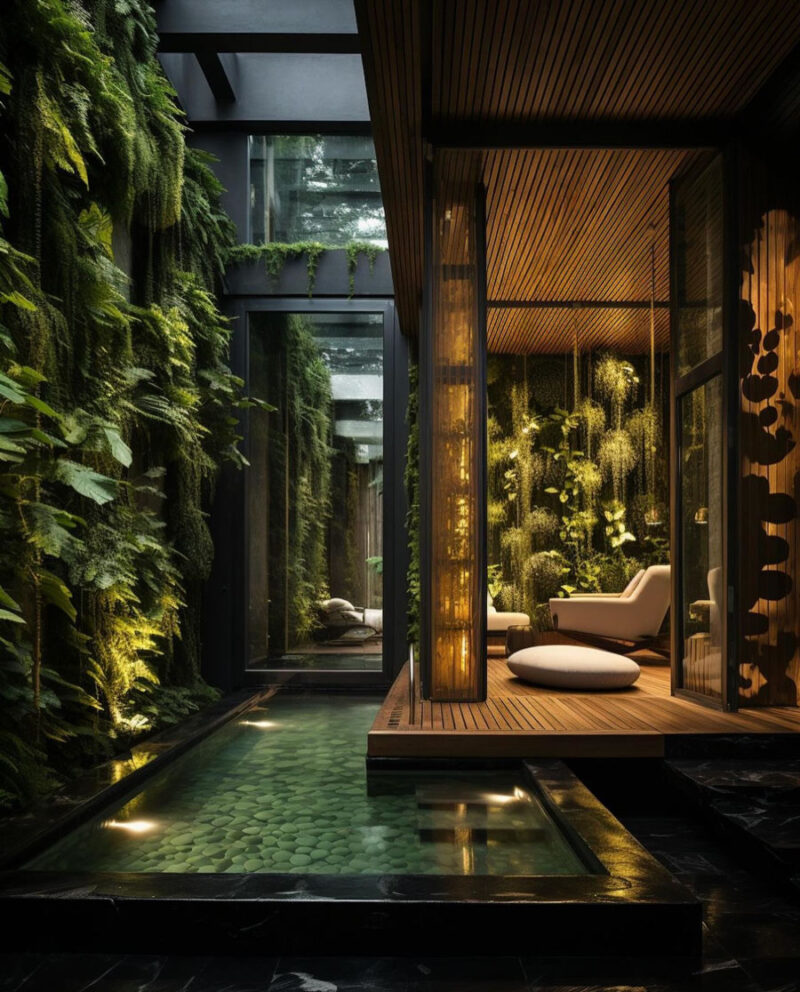 Curated visual reference: Picture Idea: Eco Friendly Modern Dream Home Let Nature Decorate
