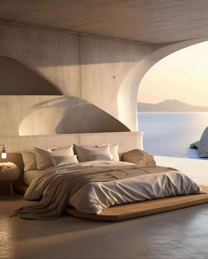 Mediterranean Coastal Home Design: Minimalist Beauty