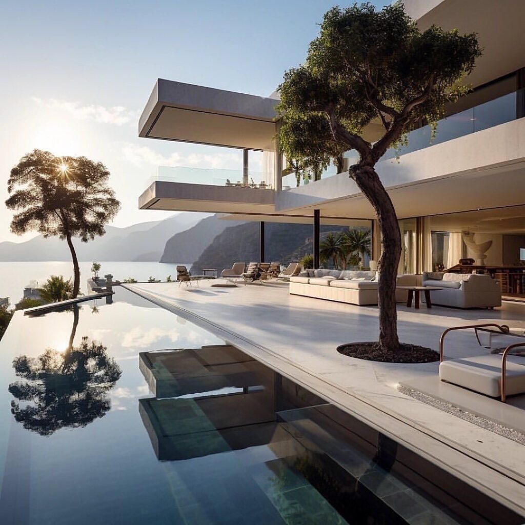 Modern Coastal Home Rendering: Go Beyond Your Imagination