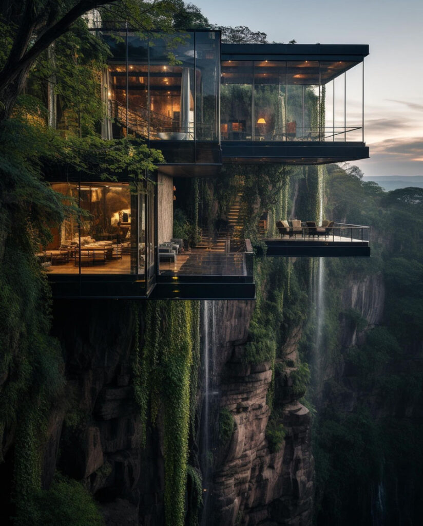 Modern Glass House Design: Enjoy The World Around You