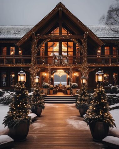 Be Enchanted by a Beautiful Winter Wonderland Dream Cottage