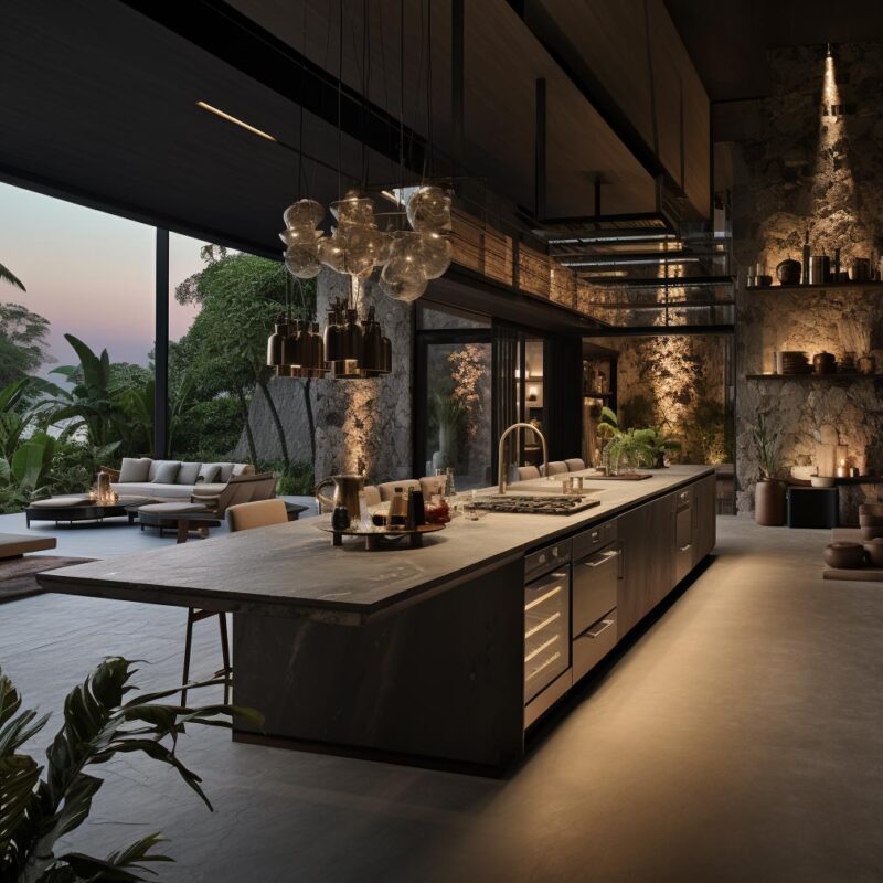 Luxury Mansion Home Designs: AI-Generated Home Renderings