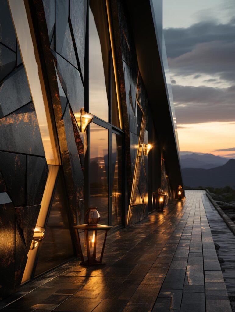 Galaxy Ceiling Luxury Villa | Futuristic Dream Home Interior - Futuristic Modern Home Decor Inspiration