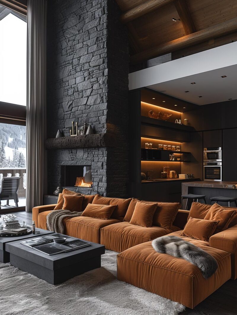 50+ Black Interior Design Concepts: Change Your Perception