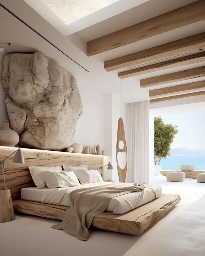 View of Minimalist Seaside Home: The Refined Simplicity of a Coastal Calm