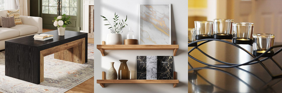 black living room decor ideas to shop for