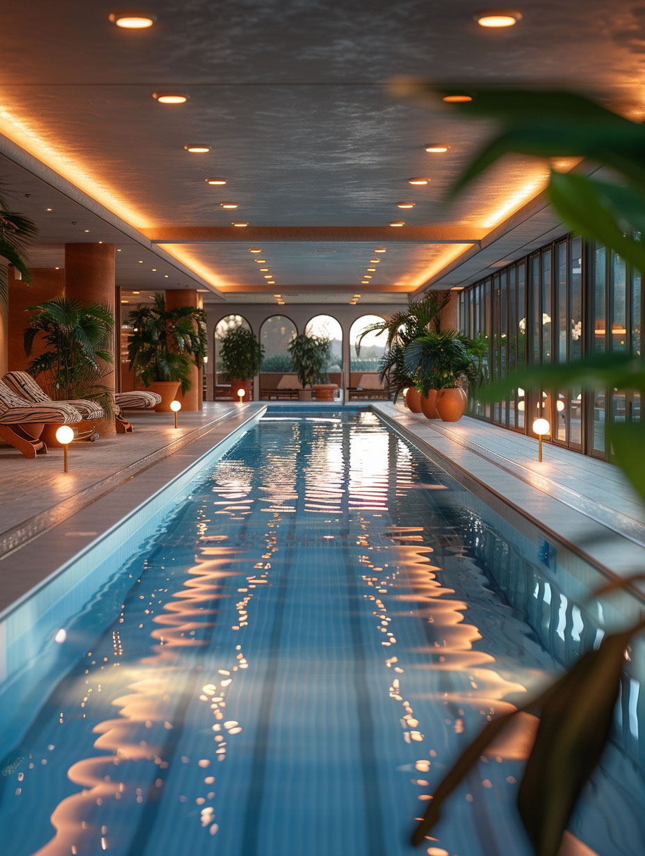 17 - indoor swimming pool track