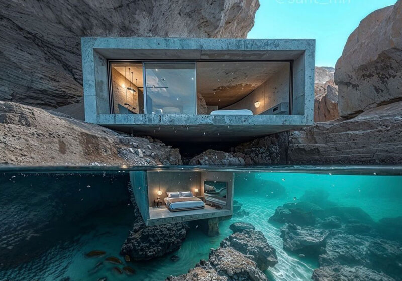 underwater villa dream home