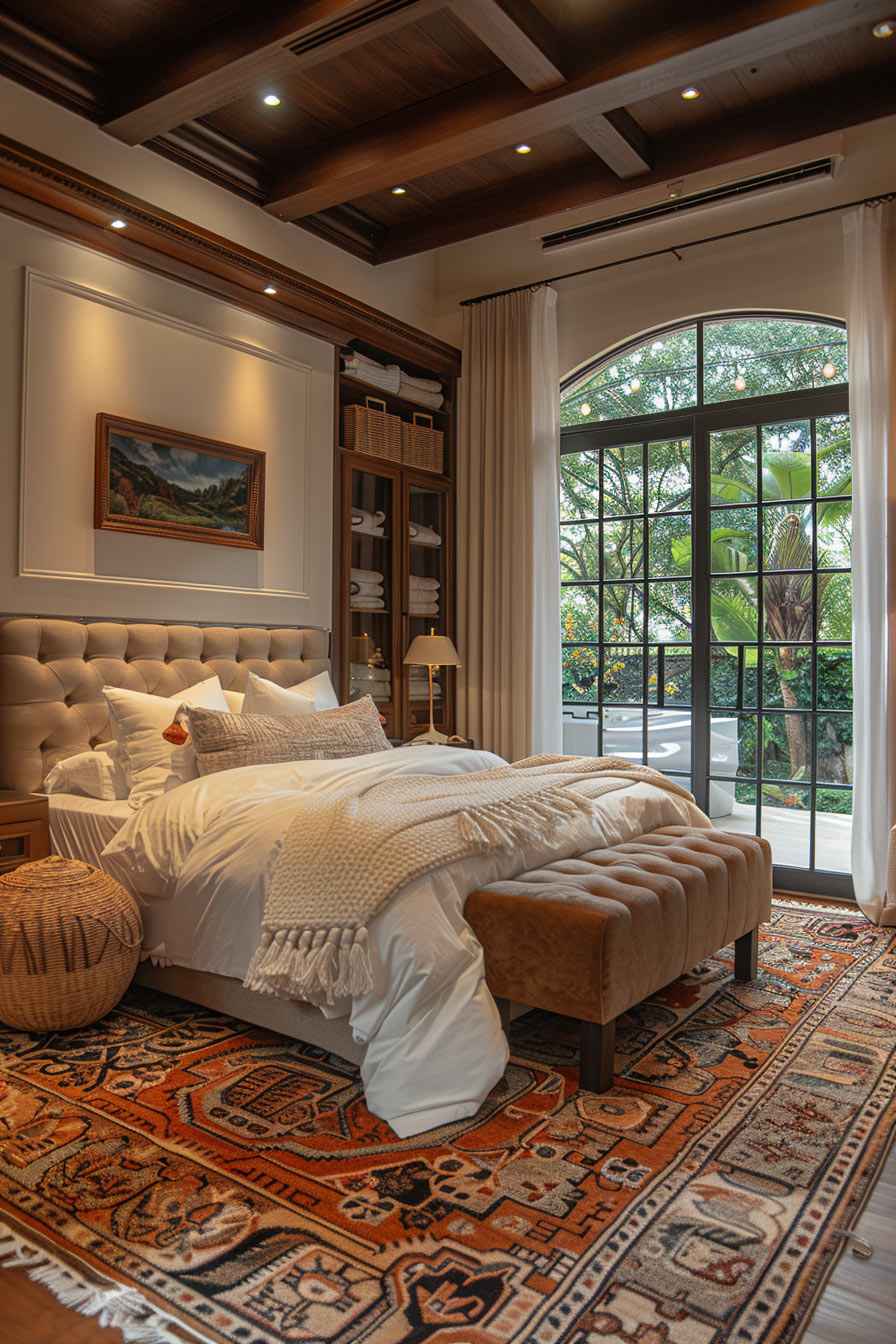 spanish-colonial alternate bedroom